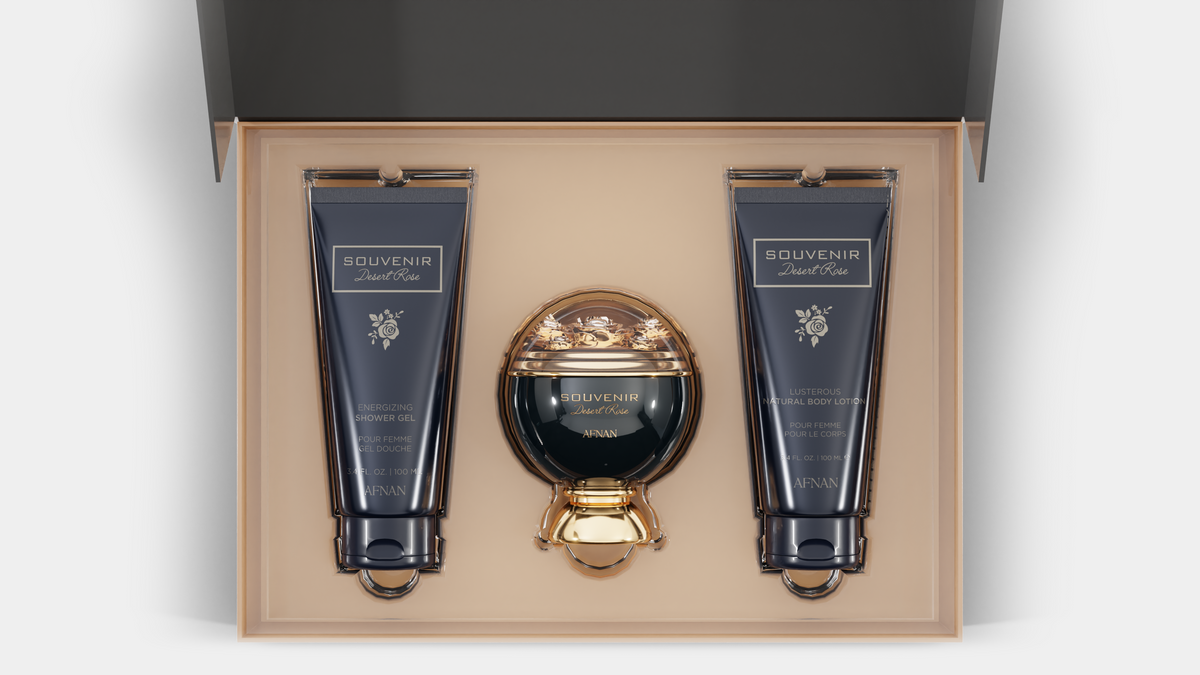 Coffret cadeau Souvenir Desert Rose
